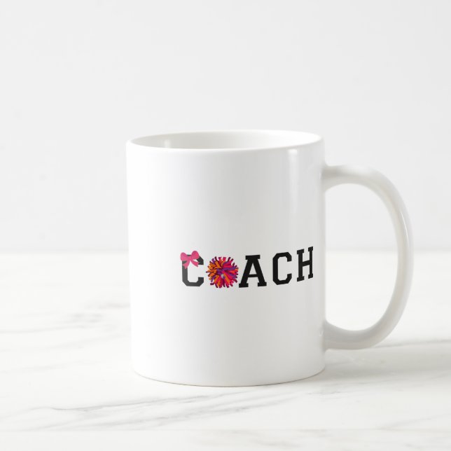 Cheer Cheerleading-Trainer Coach _2  Kaffeetasse (Rechts)