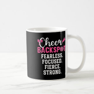 Cheer Ckspot Furchtlos Fokussiert Fierce Cheerlead Kaffeetasse