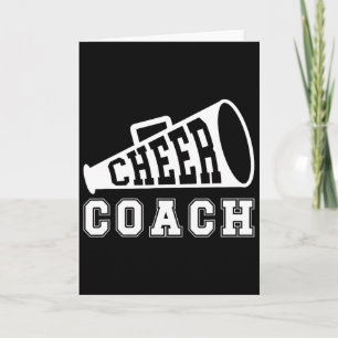 Cheer Coach Cheerleader Coach Wertschätzung _2 Karte