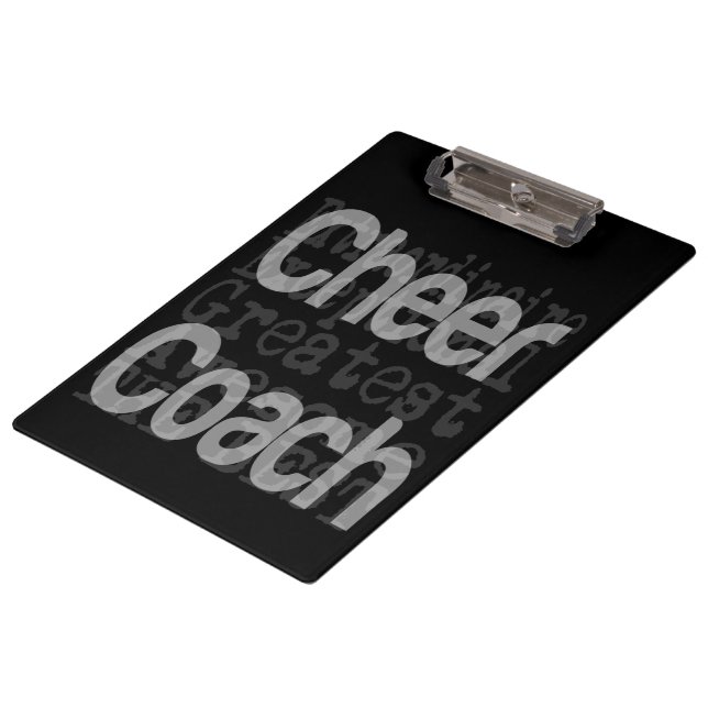 Cheer Coach Extraordinator Klemmbrett (Schrägansicht)