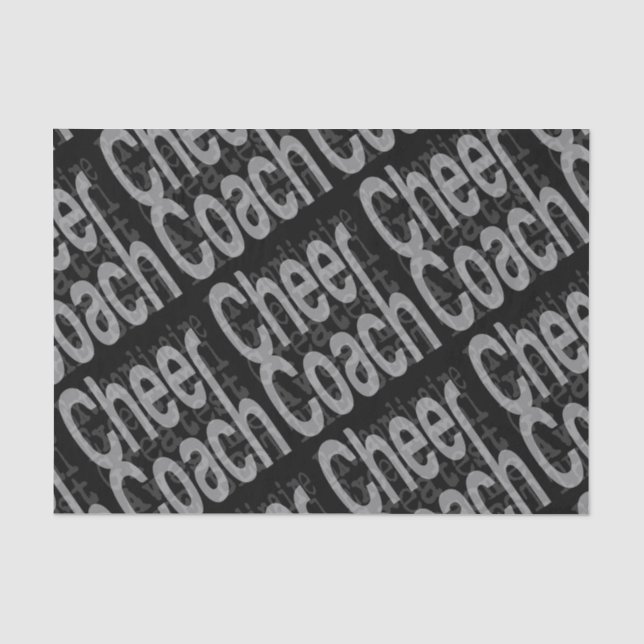 Cheer Coach Extraordinator Seidenpapier (Vorderseite)