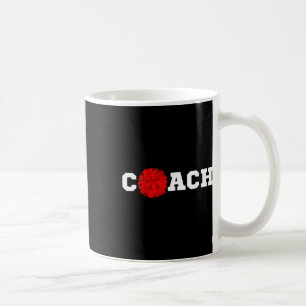 Cheer Coach Geschenk Cheerleading Cheerleader Rote Kaffeetasse