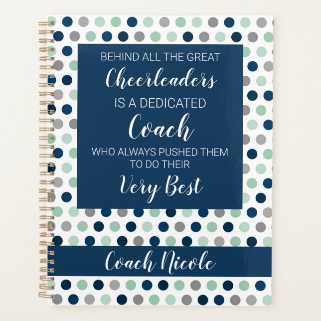 Cheer Coach Planner Planer (Vorderseite)