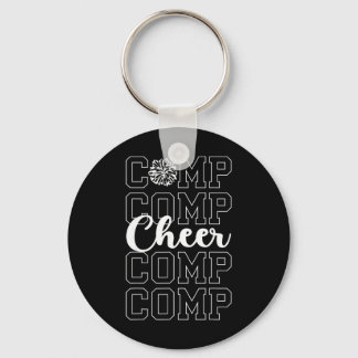 Cheer Comp Day Cheerleading Competition Day Cheerl Schlüsselanhänger