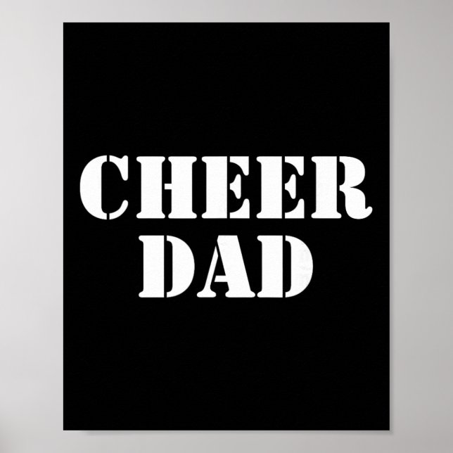 Cheer Dad Cheerleading _5  Poster (Vorne)