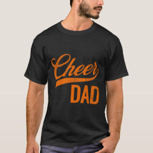 Cheer Dad Orange Cheerleading passende Eltern T-Shirt