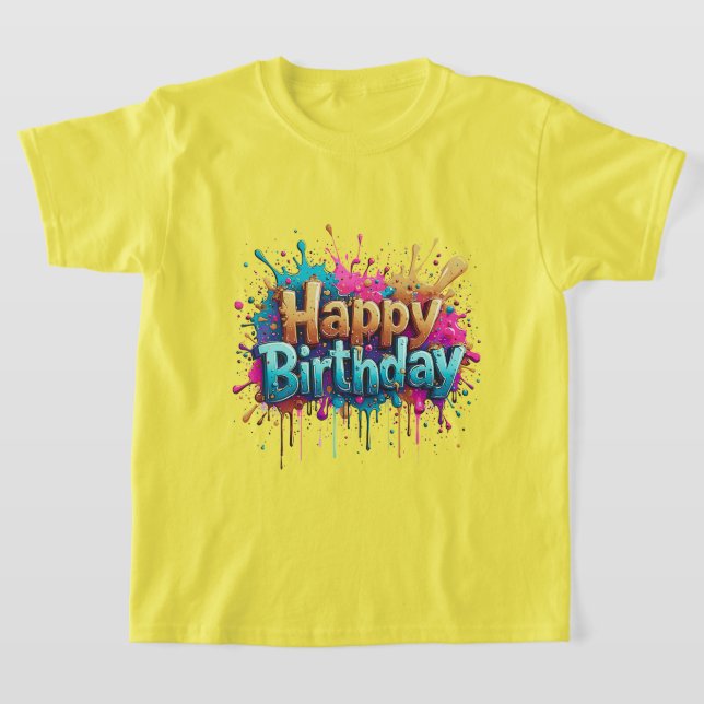 Cheer d'Anniversaire - Joyeux T-Shirts d'Anniversa (Poser)