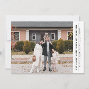 Cheer est maintenant d'ici Faire-part de vacances