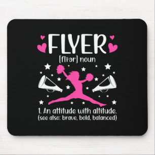 Cheer Flyer Definition Cheerleading Flyer _1 Mousepad