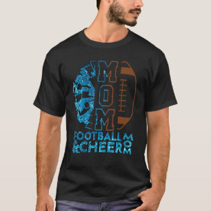 Cheer Football Cheerleader Mama von beiden Messy B T-Shirt