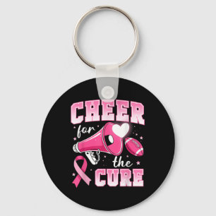Cheer For The Cure Fußball Cheerleading Brustkrebs Schlüsselanhänger