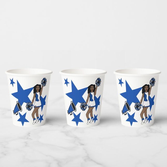 Cheer Girl Blue #1 Pappbecher (Multi)