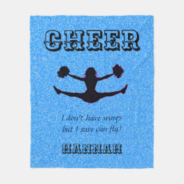 Cheer: "Ich habe keine Flügel, aber ich bin sicher Fleecedecke
