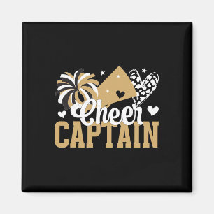 Cheer Kapitän Herz Cheerleader Kapitän Magnet
