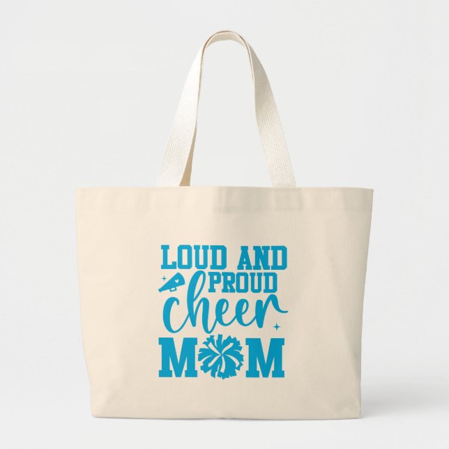 Cheer Mama Jumbo Tote Bag Stoffbeutel (Vorne)