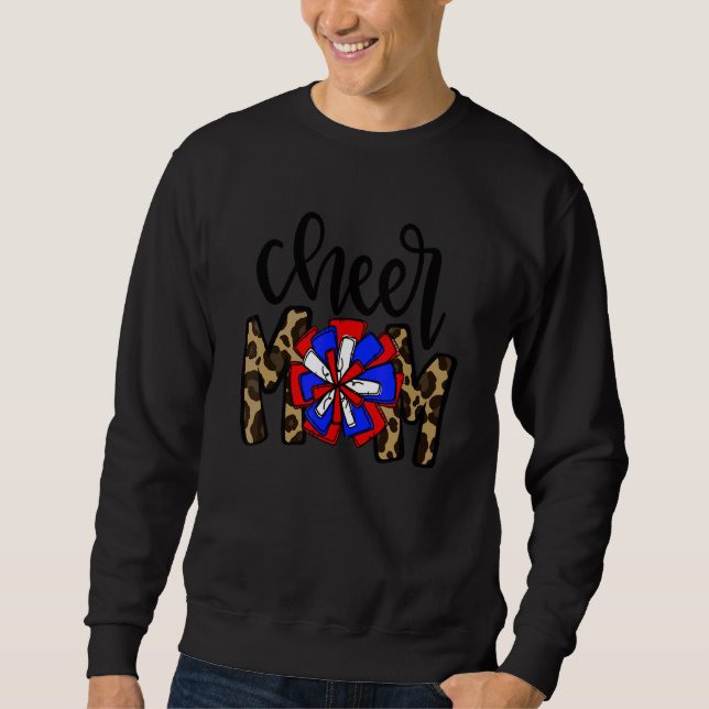 Cheer Mama Leopard Sweatshirt (Vorderseite)