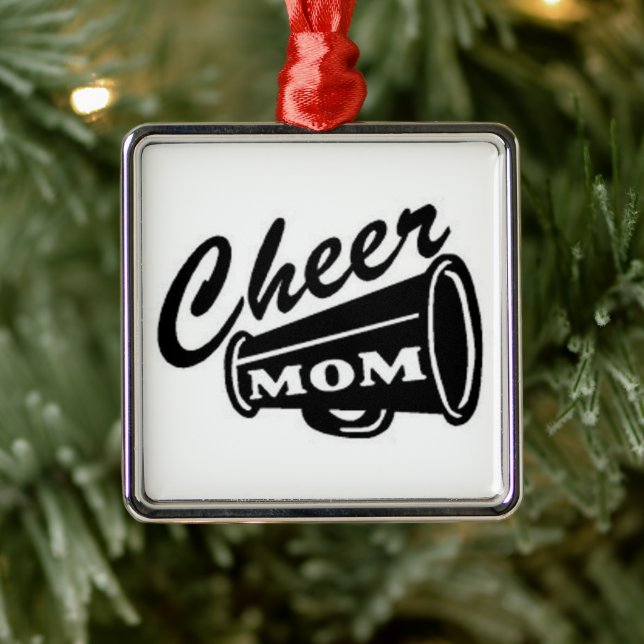 ***CHEER MAMA*** WEIHNACHTEN ODER JEDERZEIT ORNAMENT AUS METALL (Baum)