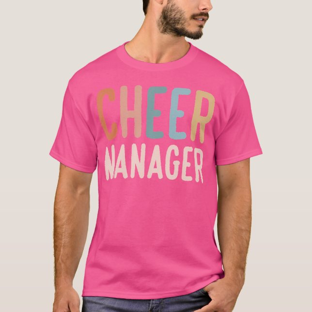 Cheer Manager Cheerleading T-Shirt (Vorderseite)