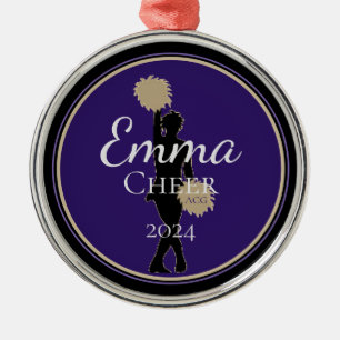 Cheer Ornament Cheerleader Aus Metall