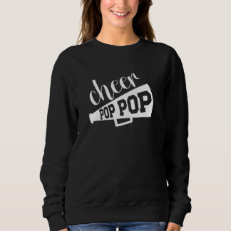 Cheer Pop Pop eines Cheerleader Pop Pop Cheerleadi Sweatshirt