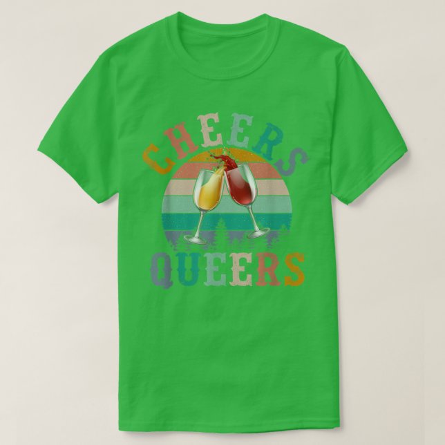 Cheer Queers T-Shirt (Design vorne)