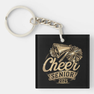 Cheer Senior 2025 Cheerleader Abschlussklasse Von Schlüsselanhänger