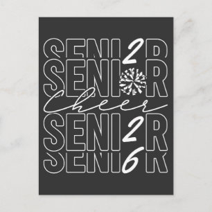 Cheer Senior 2026 Postkarte