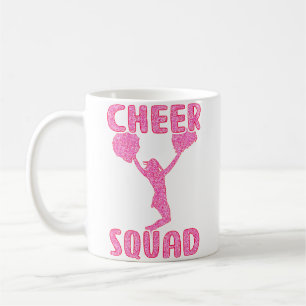 Cheer Squad Niedliches Cheerleading-Mädchen Kaffeetasse