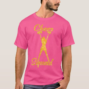 Cheer Squad Niedliches Cheerleading Mädchen T-Shirt