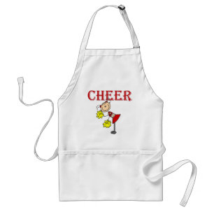 CHEER Stockfigur Cheerleader T-Shirts und Geschenk Schürze