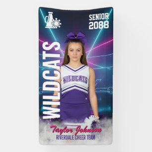 Cheer-Team-Sportfoto Cheerleading Senior Night Banner