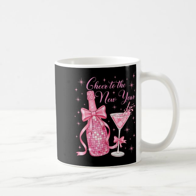 Cheer To The New Year Happy New Year 2026 Countdow Kaffeetasse (Rechts)