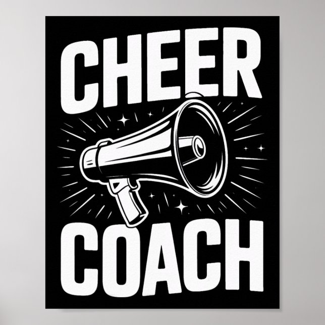 Cheer-Trainer High School Cheerleading Mentor  Poster (Vorne)