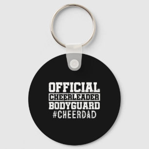 Cheer Vater Funny Papa Offiziell Cheerleader Bodyg Schlüsselanhänger