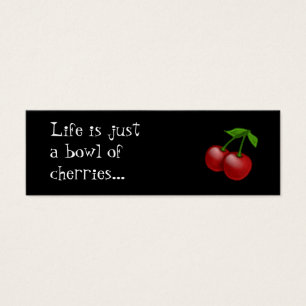 Cheerbomb MiniCard : Bol de cerises