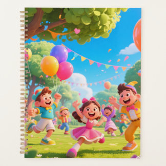 🎈 Cheerful Adventure Daily Planner | Fun for Kids