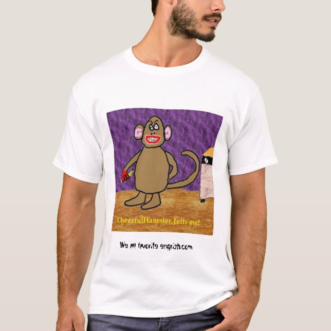CheerfulHamster, Anlegestelle ich! T-Shirt (Vorderseite)