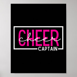 Cheerleader Anführer Cheerleading Poster