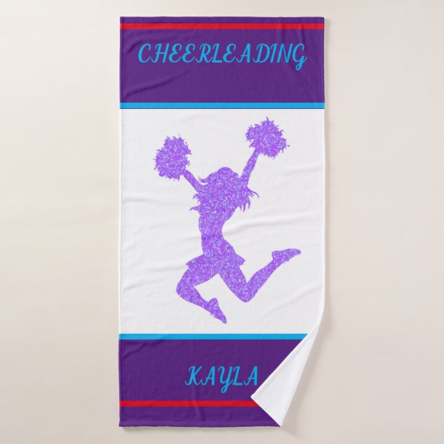 Cheerleader Badetuch. Badehandtuch (Badehandtuch)