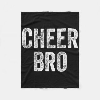 Cheerleader Bruder Cheerleading Bruder Cheer Bro Fleecedecke