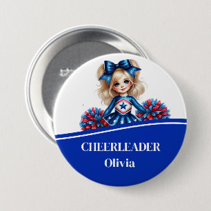 Cheerleader Button Button