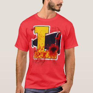 Cheerleader-Camp Blutige Pom-Poms T-Shirt