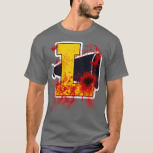 Cheerleader-Camp Blutige Pom-Poms T-Shirt