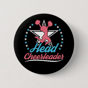 Cheerleader Cheerleader Button