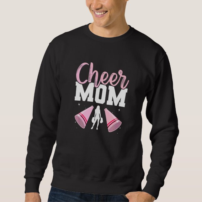 Cheerleader Cheerleading Cheer Mutter Sweatshirt (Vorderseite)