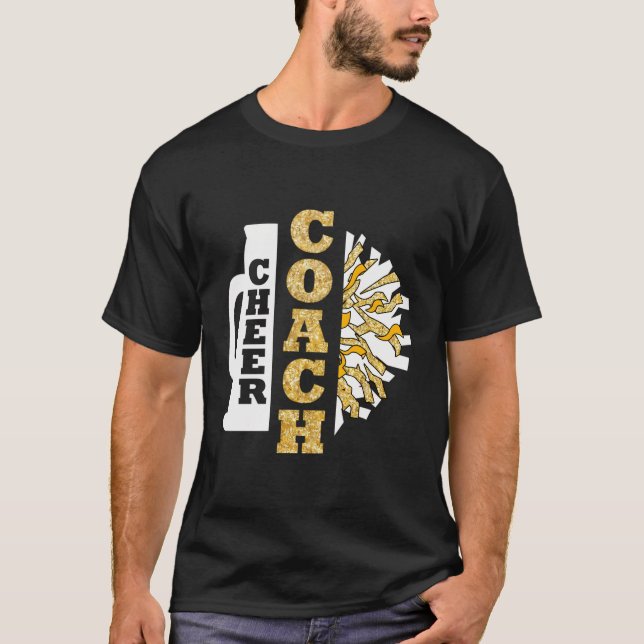 Cheerleader Coach Cheerleader Coach Cheerleader Co T-Shirt (Vorderseite)