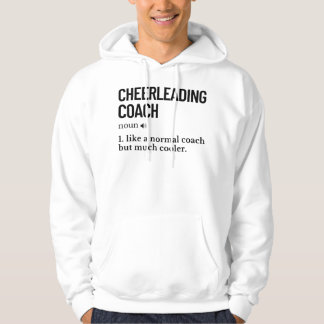 Cheerleader coach lustiges Sprichwort_850 Hoodie