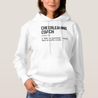 Cheerleader coach lustiges Sprichwort_850 Hoodie