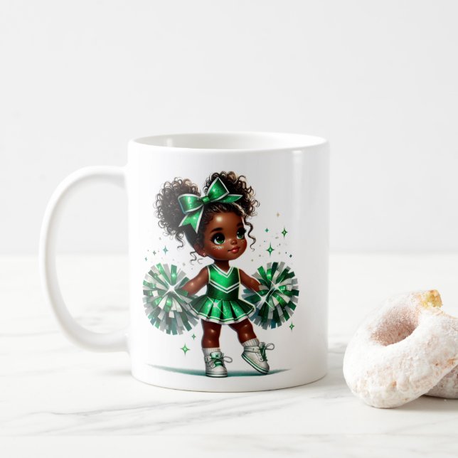 Cheerleader Coffee Tasse (Mit Donut)
