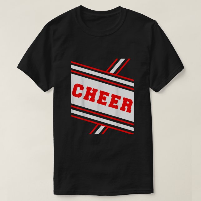 Cheerleader Costume Shirt Halloween Cheer Team998 (Design vorne)